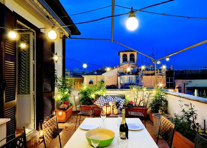 Spanish Steps Apartment With Terrace